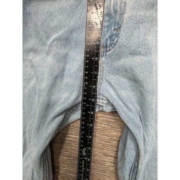 Wrangler 1096FXVBI Straight Jeans Mens Size 40x30 Light Blue Regular Fit Stretch - Picture 7 of 8